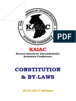 KAIAC Constitution 2016-17