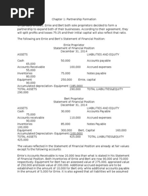 Chapter 1 Partnership Formation Test banks.docx