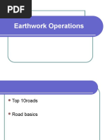 Earthwork Operations & Equipments