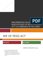 Implementing Rules & Regulations of RA 8759 (