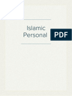 Islamic Personal 