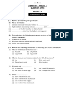 Chemistry - Question Bank - Science - II