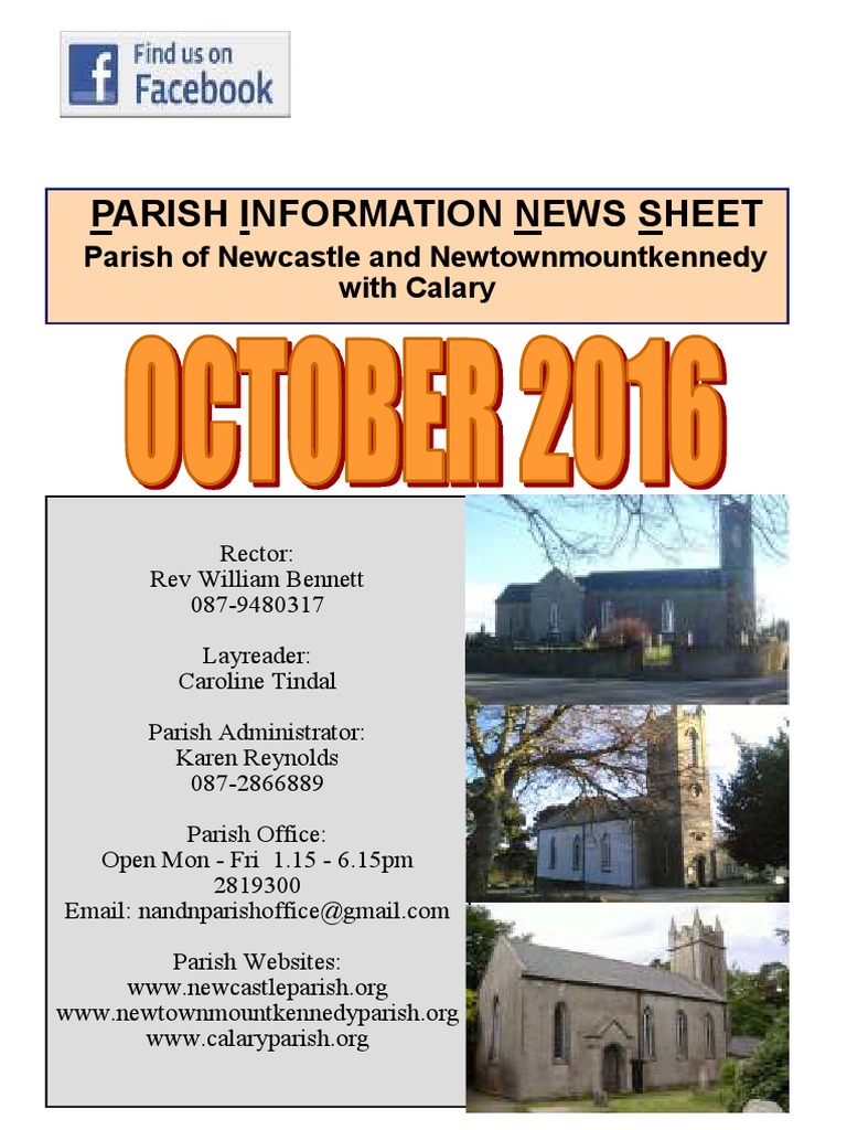 Newcastle Parish Community Updates | PDF | Entertainment (General ...