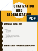 Democratization and Globalization Presentation