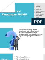 Administrasi Keuangan BUMS