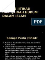 Metode Ijtihad Dalam Islam