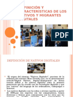 Nativos Digitales e Inmigrantes Digitales