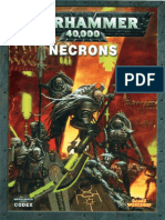 Warhammer 40k Necrons 5th Edition Army Book