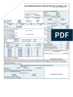 Electricity Bill Receipt PDF