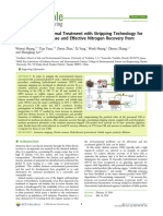 Coupling Hydrothermal Treatment With Stripping Technology for Fast Ammonia Release and Effective Nitrogen Recovery From Checken Manure