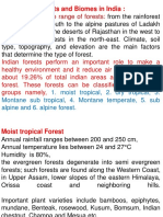 Forests and Biomes PDF