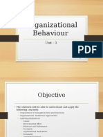  Organizational Behaviour