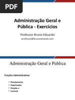 Nocoes de Administracao Aula 12 Funcoes Da Administracao Exercicios01220836109