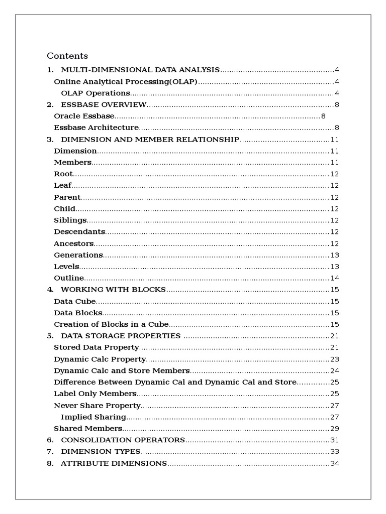 Multi-Dimensional Data Analysis Guide | PDF | Computer Data | Computing