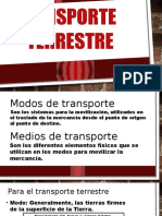 Transporte Terrestre