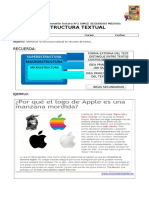 TALLER DE CL N°2 - ESTRUCTURA TEXTUAL