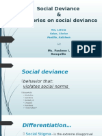 Socio Report Deviance