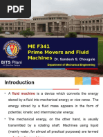 ME F341 Prime Movers and Fluid Machines: BITS Pilani