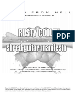 Shred Guitar Manifesto Rusty Cooley PDF