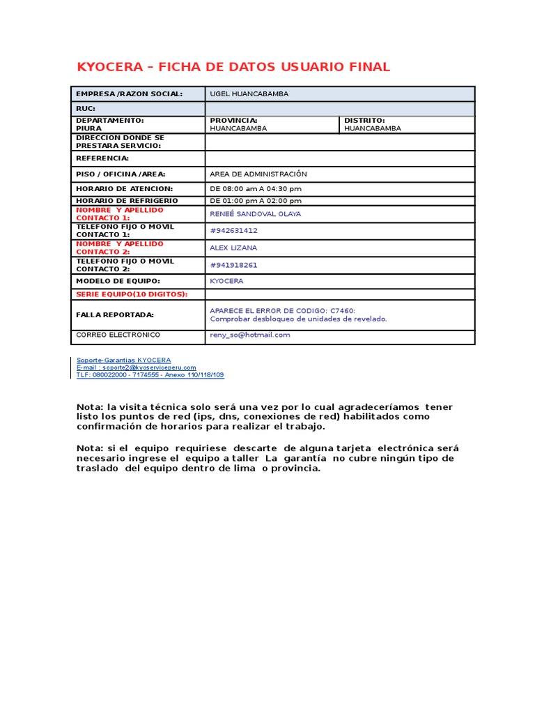 Ficha Cliente | PDF