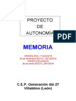 Proyecto Autonomía