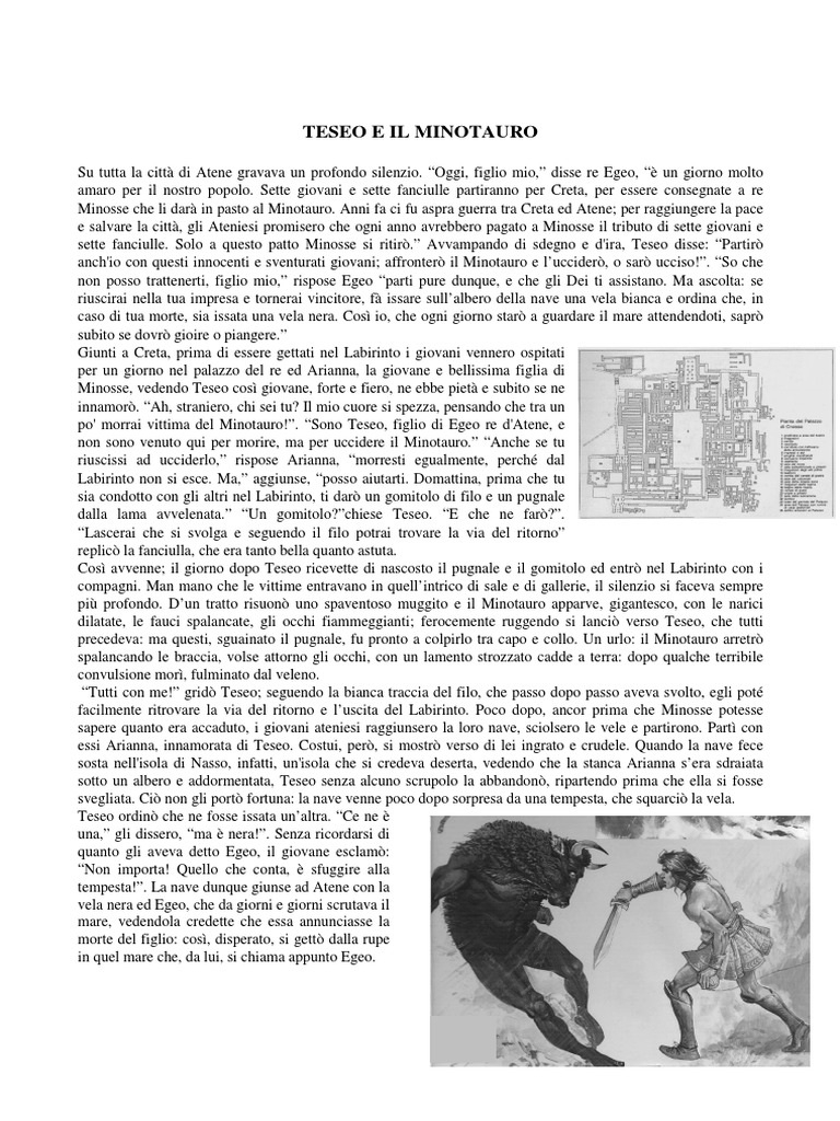 Mito Di Teseo | PDF