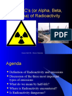 The ABC's of Radioactivity