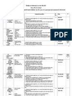 Planificare calendaristică an şcolar 2016-2017 Clasa a III-a