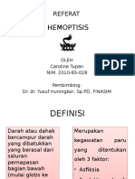 HEMOPTISIS