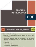 Research Methodology Lecture