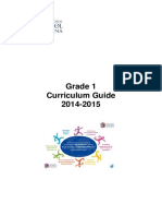 G1 Curriculum Guide 2014