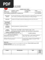 Reading Comprehension Narrative Text