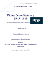 Dějiny České Literatury 1945-194848