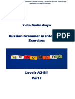 Russian Grammar in Interactive Exercises 1
