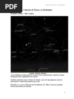 Cinturão de Órion e as Pirâmides