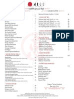 Nuri Sushi Menu and Prices Overview | PDF | Sushi | Japanese Cuisine