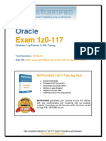 Pass Oracle 1z0-117 Exam with BeITCertified's 125 Q&A Collection