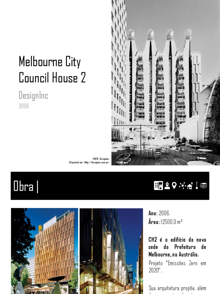 Melbourne City Council House 2 | PDF | Energia solar | Natureza