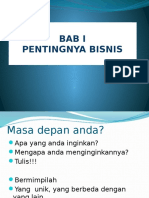 Bab i. Pentingnya Bisnis