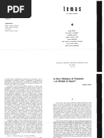 George Lukács - As Bases Ontológicas Do Pensamento e Da Atividade Do Homem