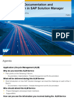 Road Map For Documentation and Implementation in SAP Solution Manager