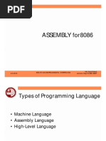 8086 Assembly 1 PDF