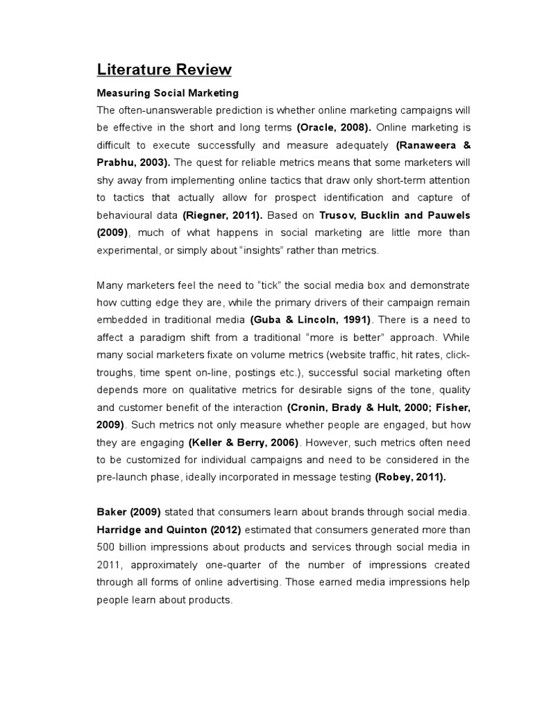 Literature review matrix template word image