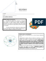 Guía de Repaso 8º Básico Química Atomos