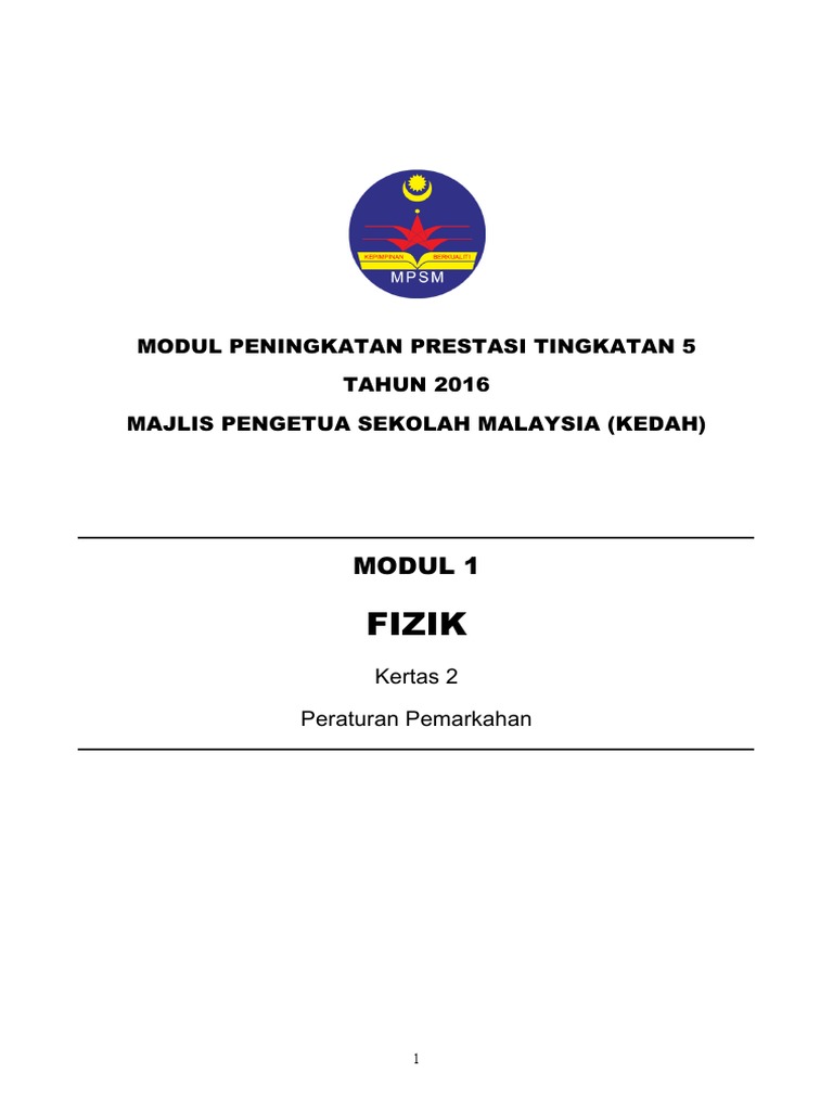 Skema Fizik Percubaan K1 F5 Kedah 2016 Waves Antenna Radio