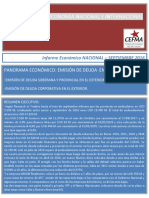 Informe Emision de Deuda en Argentina Septiembre16 1