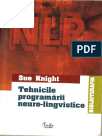 Sue Knight Tehnicile Programarii Neuro Lingvistice