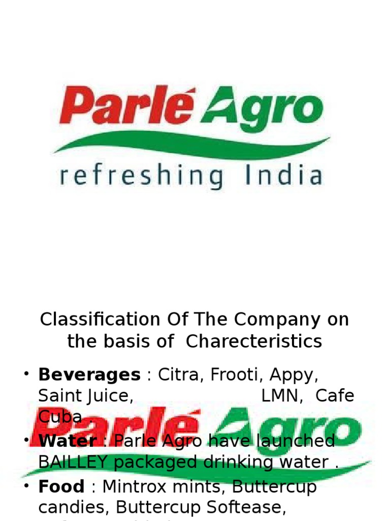 Parle Agro PDF Quality Management Quality Management System