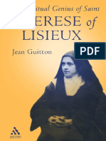 Therese de Lisieux, Jean Guitton-Spiritual Genius of St. Therese of Lisieux-Continuum International Publishing Group (1997) PDF