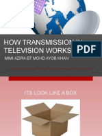 how transmission in television works
